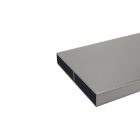 Alumínium kerítésléc 160 mm (RAL9007)