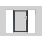 Személybejáró kiskapu (antracit-szürke) 1000 mm