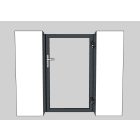 Személybejáró kiskapu (antracit-szürke) 1000 mm