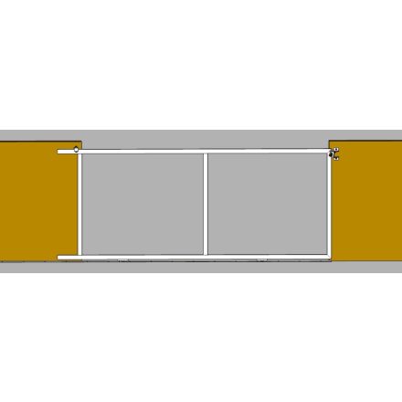 Tolókapu (fehér) 3500 mm