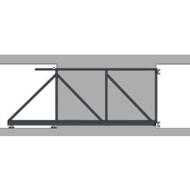 Úszókapu (antracit-szürke)