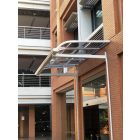 2x3 méteres, falra szerelhető előtető