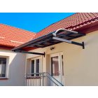 2x3 méteres, falra szerelhető előtető