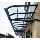 2x6 méteres, falra szerelhető előtető
